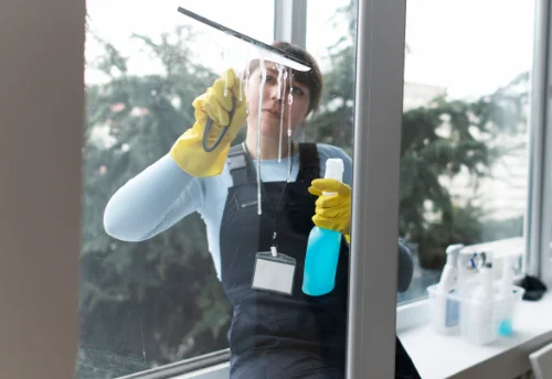 Nettoyage de vitres intérieures et extérieures à Saint-Germain-Lembron
